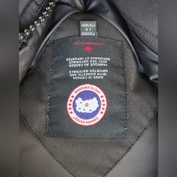 Mens Canada Goose Langford Parka - Fusion Black size Large - Picture 4 of 6